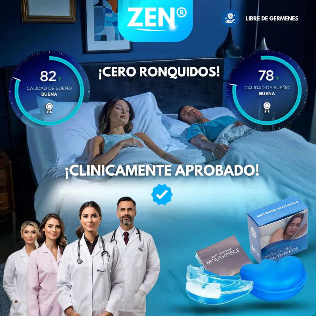 ZEN ANTI RONQUIDOS - EL SECRETO PARA DORMIR FELIZ