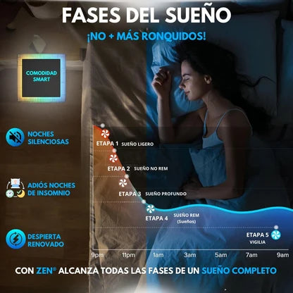 ZEN ANTI RONQUIDOS - EL SECRETO PARA DORMIR FELIZ