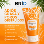 EXFOLIANTE ORANGE - ACLARANTE Y LIMPIADOR FACIAL, ELIMINA MANCHAR E HIDRATA TU PIEL - PAGÁ EN CASA