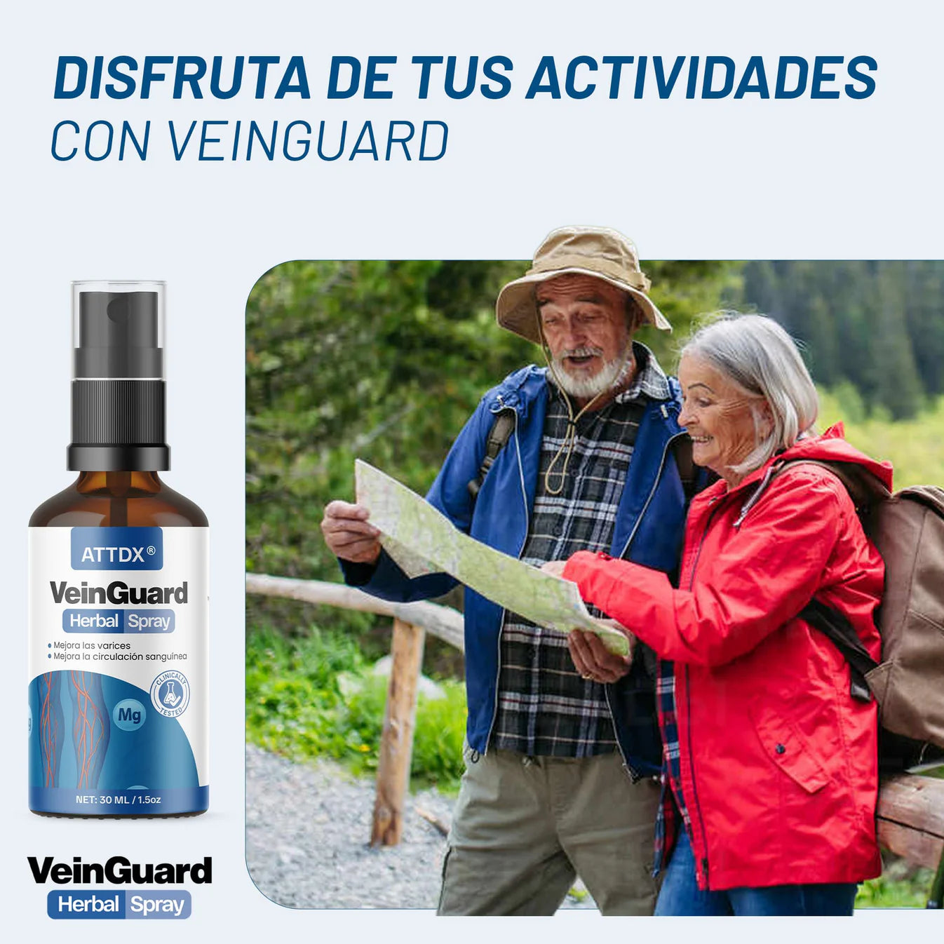 VEINGUARD Herbal Spray 2x1! | Desinflama y Mejora la Circulación